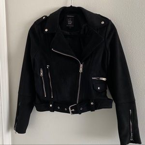 Zara TRF Suade Jacket